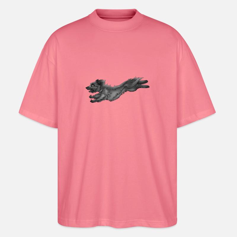 Berger grau Pyrénées 1 - Stanley/Stella Oversized Unisex Bio T-Shirt Blaster 2.0 - Pink 