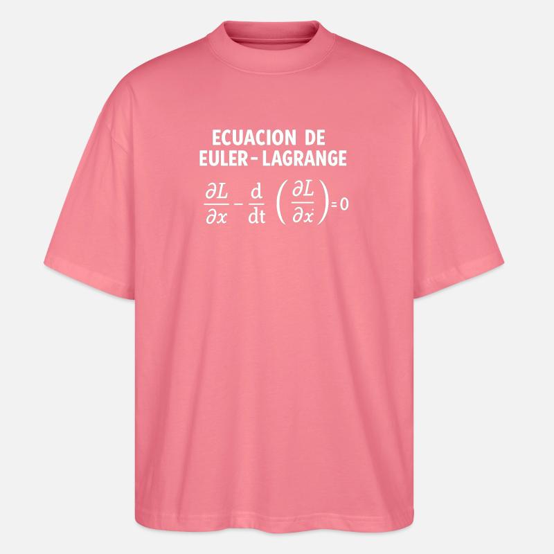 EC-EULER-LAGRANGE - Stanley/Stella Oversized Unisex Bio T-Shirt Blaster 2.0 - Pink 