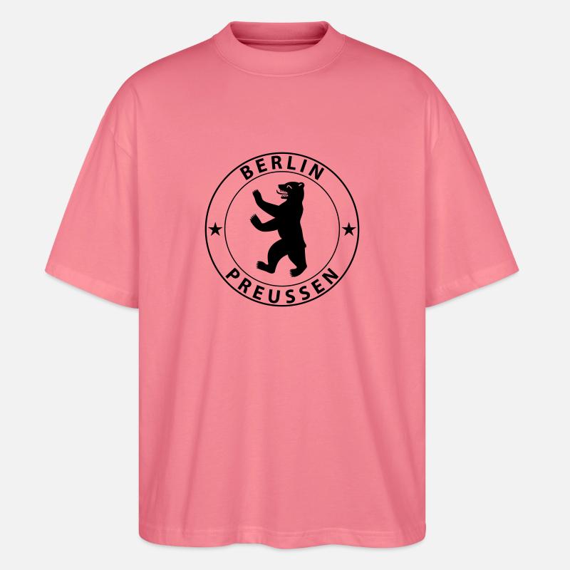Berlin - Stanley/Stella Oversized Unisex Bio T-Shirt Blaster 2.0 - Pink 