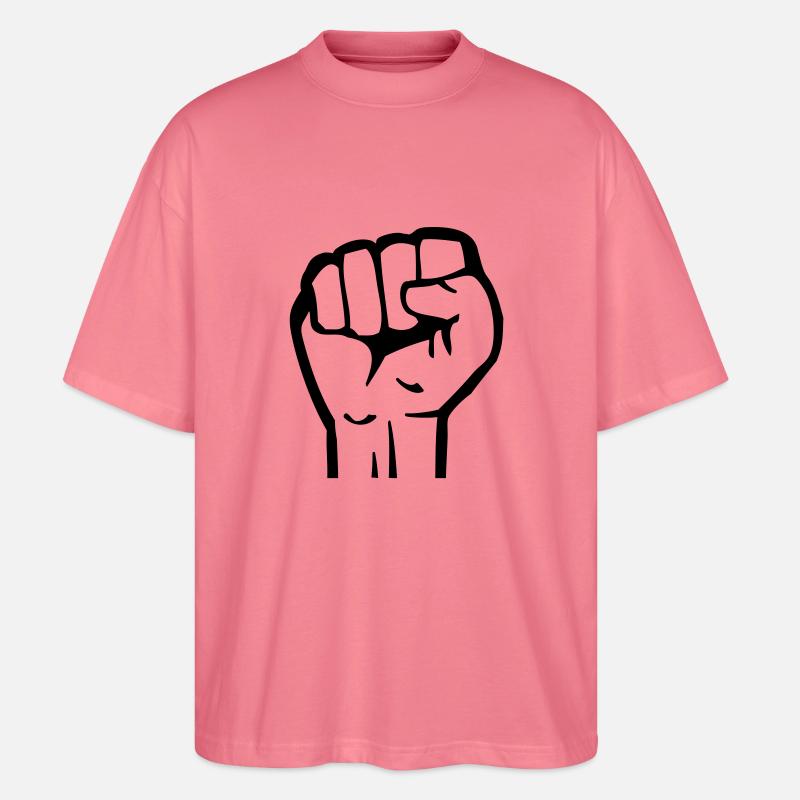 faust_tj1 - Stanley/Stella Oversized Unisex Bio T-Shirt Blaster 2.0 - Pink 