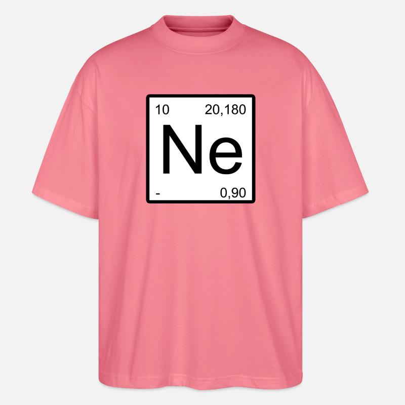 Neon Element Typografie - Stanley/Stella Oversized Unisex Bio T-Shirt Blaster 2.0 - Pink 