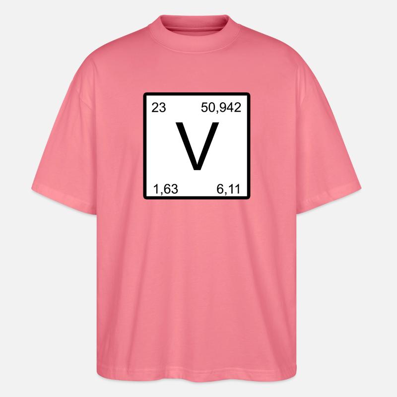 Vanadium V-Element Conception - T-shirt bio Blaster 2.0 coupe oversize Stanley/Stella Unisexe - rose 