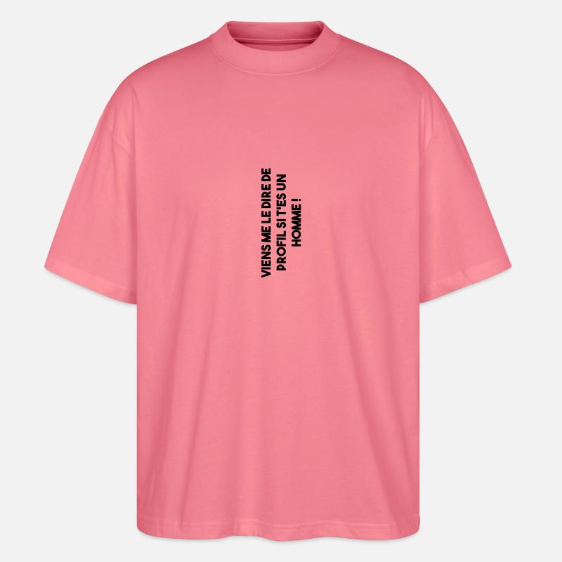 Profil! - Stanley/Stella Oversized Unisex Bio T-Shirt Blaster 2.0 - Pink 