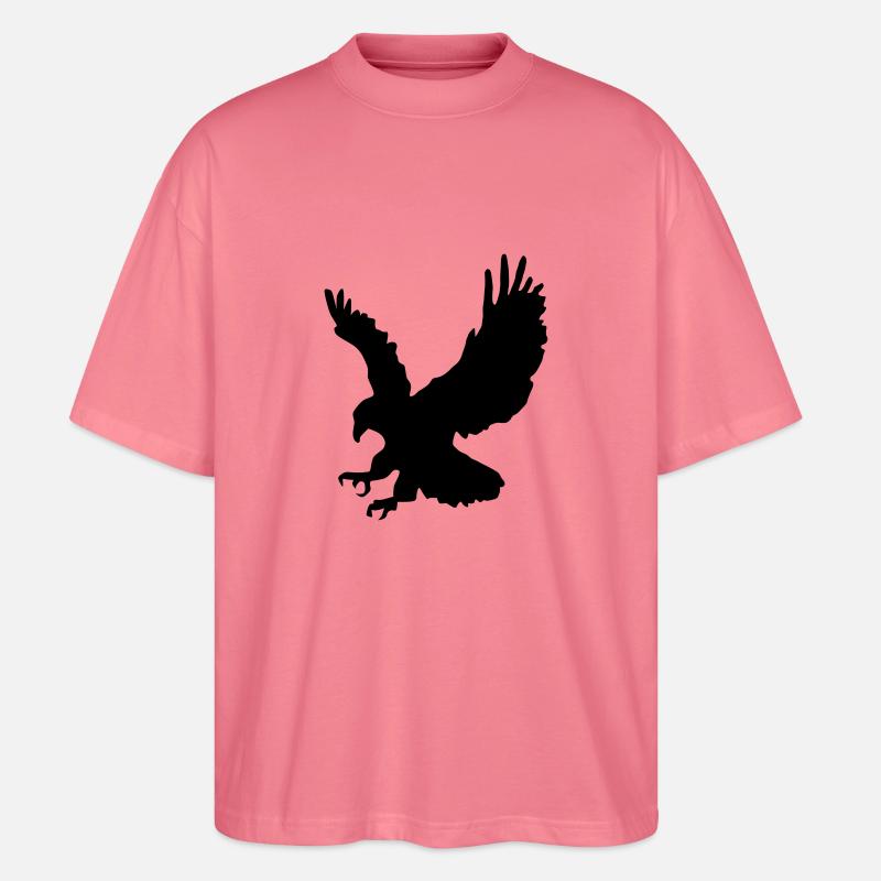 Swooping Jagd Adler - Stanley/Stella Oversized Unisex Bio T-Shirt Blaster 2.0 - Pink 