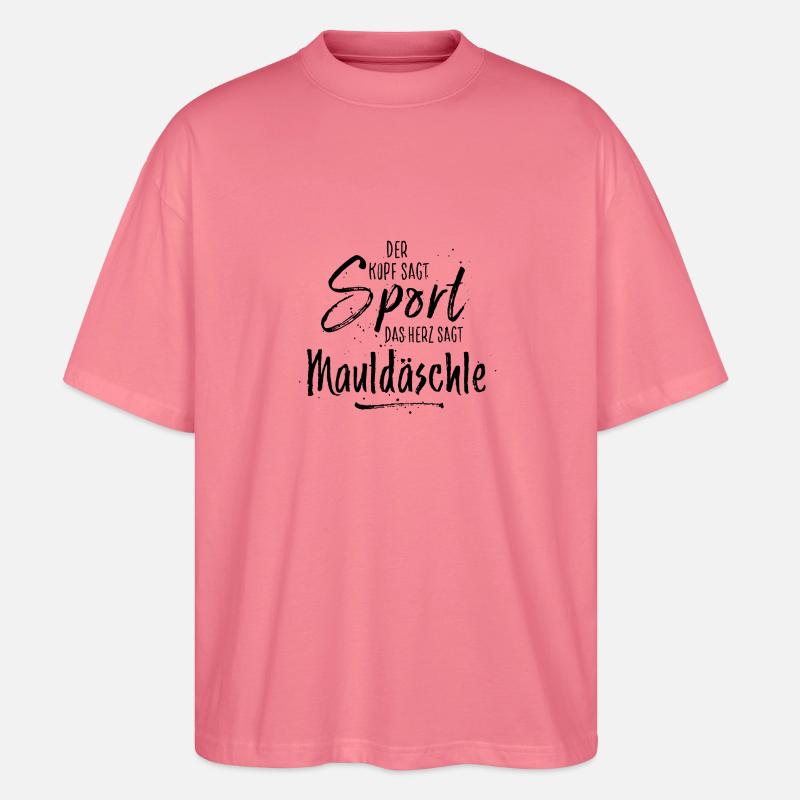 mauldäschle schwarz - Stanley/Stella Oversized Unisex Bio T-Shirt Blaster 2.0 - Pink 