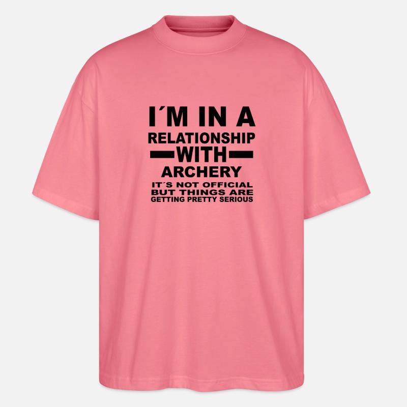 relation avec ARCHERY - T-shirt bio Blaster 2.0 coupe oversize Stanley/Stella Unisexe - rose 