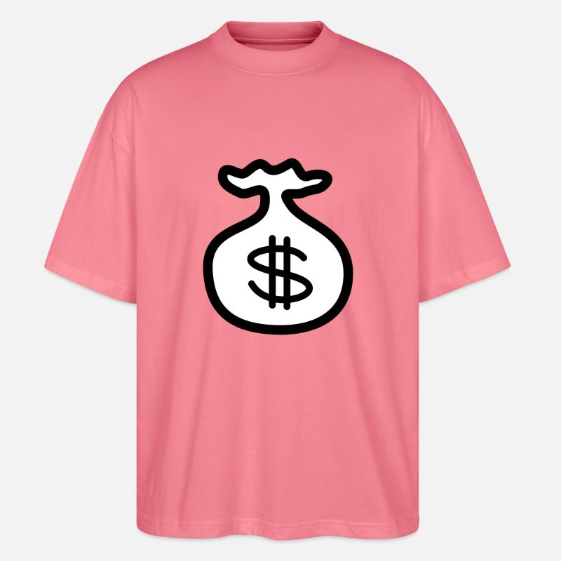 backpack suitcase rucksack bag aktenkoffer83 - Stanley/Stella Oversized Unisex Bio T-Shirt Blaster 2.0 - Pink 