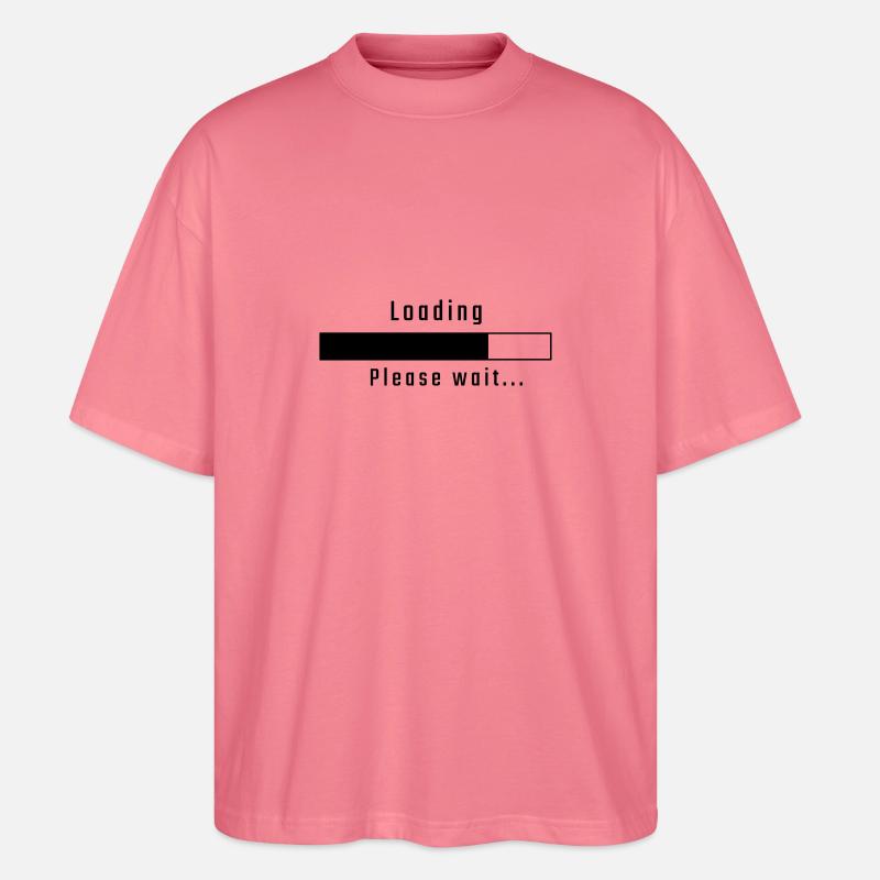 Loading - please wait - Stanley/Stella Oversized Unisex Organic T-shirt Blaster 2.0 - pink joy 