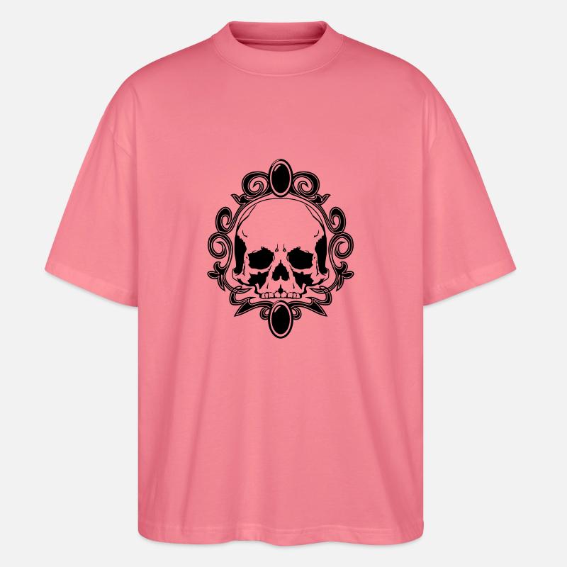 Gothic totenkopf schmuck - Stanley/Stella Oversized Unisex Bio T-Shirt Blaster 2.0 - Pink 