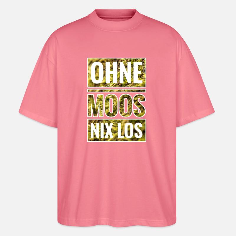 Ohne Moos Nix Los - Stanley/Stella Oversized Unisex Bio T-Shirt Blaster 2.0 - Pink