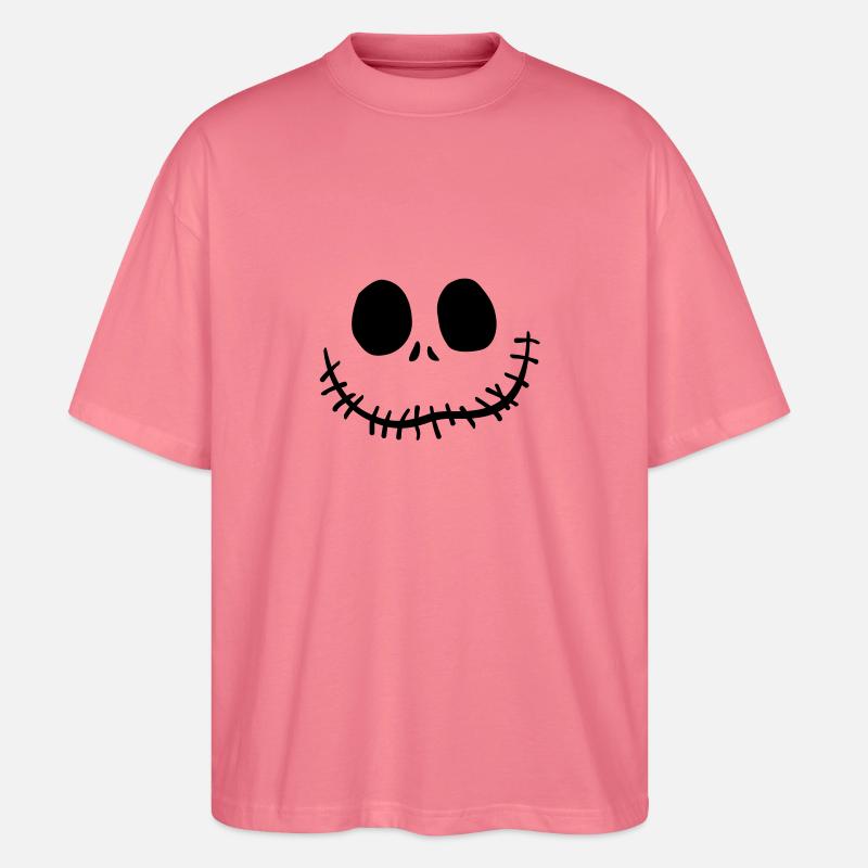jack o'lantern - Stanley/Stella Oversized Unisex Bio T-Shirt Blaster 2.0 - Pink 