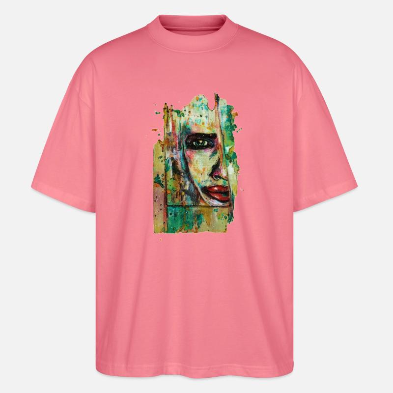 Joanna - Stanley/Stella Oversized Unisex Bio T-Shirt Blaster 2.0 - Pink 