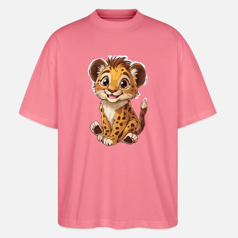 Löwe - Stanley/Stella Oversized Unisex Bio T-Shirt Blaster 2.0 - Pink 