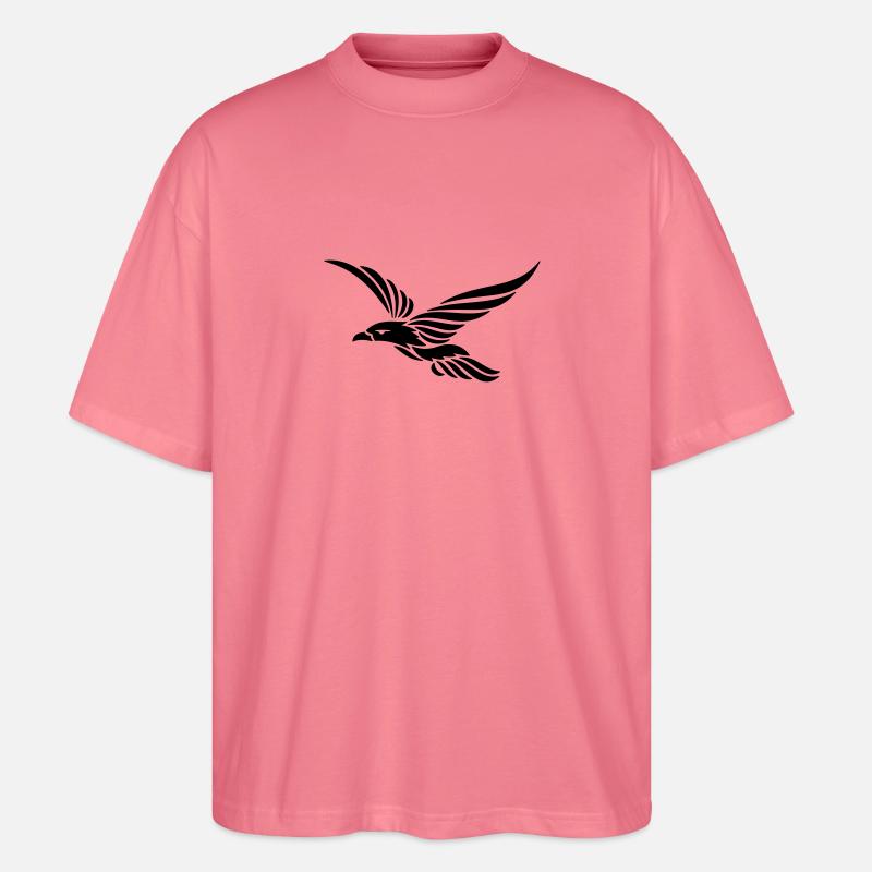 Tribal Rabe 1c - Stanley/Stella Oversized Unisex Bio T-Shirt Blaster 2.0 - Pink 