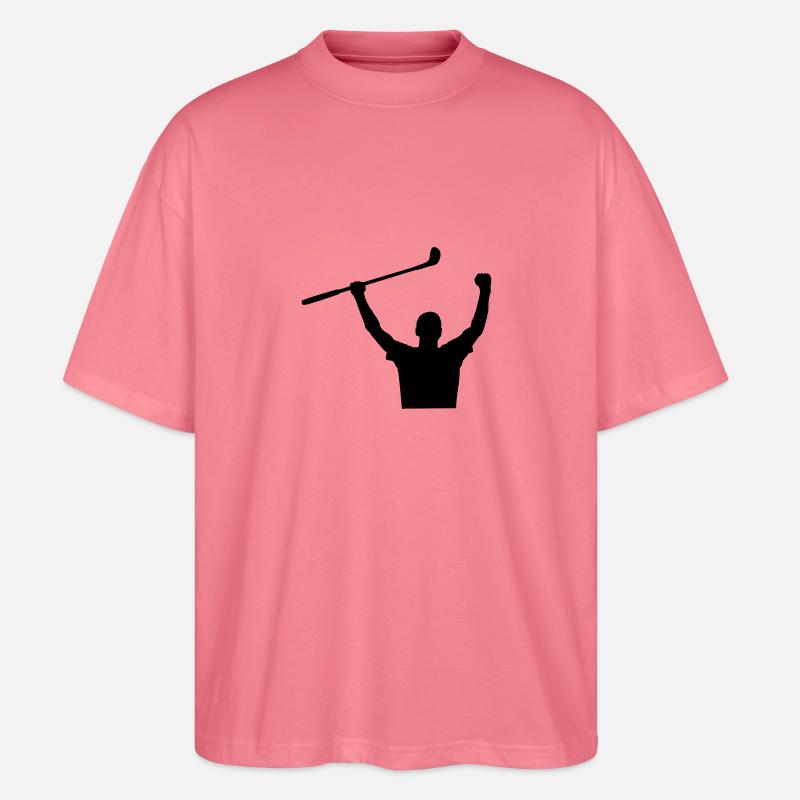 Golf - Stanley/Stella Oversized Unisex Bio T-Shirt Blaster 2.0 - Pink