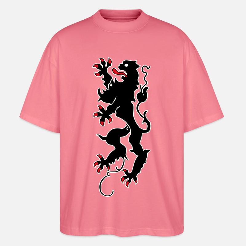 Chemnitz Lion - Chemnitz - T-shirt bio Blaster 2.0 coupe oversize Stanley/Stella Unisexe - rose