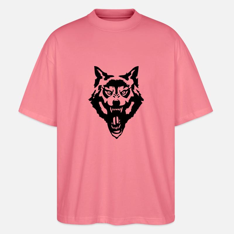 werewolf - Stanley/Stella Oversized Unisex Bio T-Shirt Blaster 2.0 - Pink 