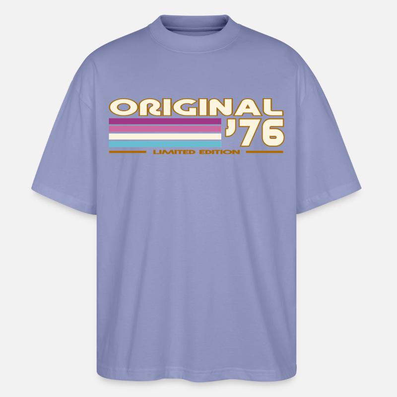 Originale 76 Retro Edition - Stanley/Stella Oversized Unisex Bio T-Shirt Blaster 2.0 - Violett