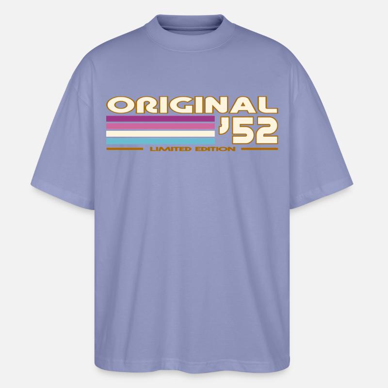 1952 - Stanley/Stella Oversized Unisex Bio T-Shirt Blaster 2.0 - Violett