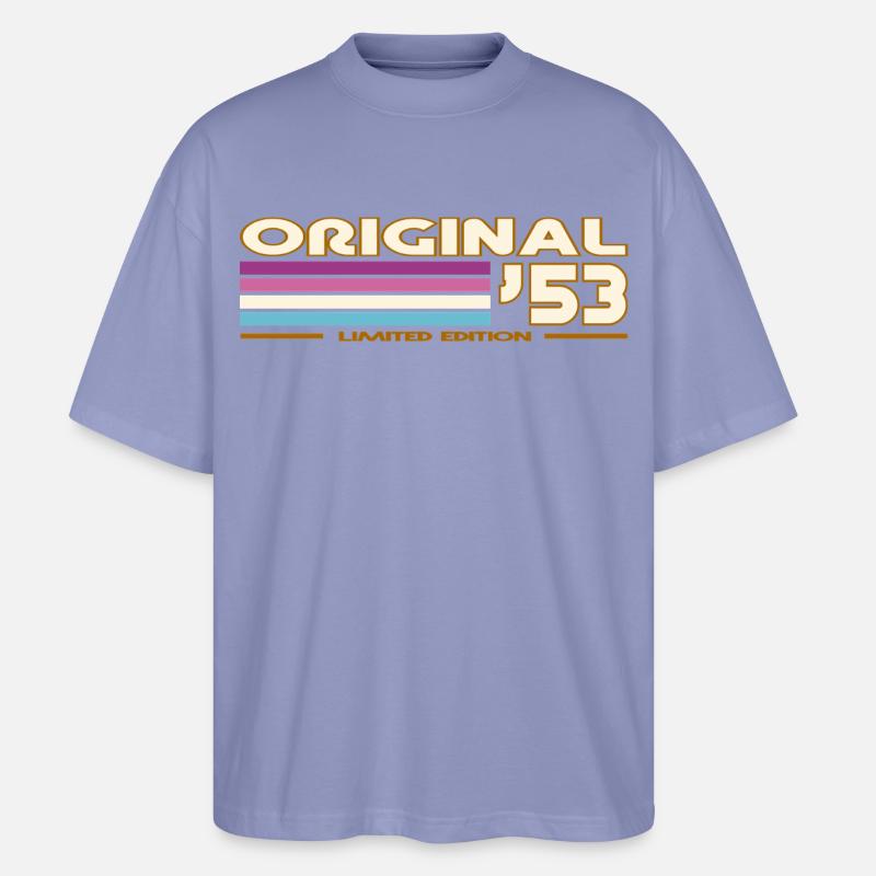 1953 - Stanley/Stella Oversized Unisex Bio T-Shirt Blaster 2.0 - Violett