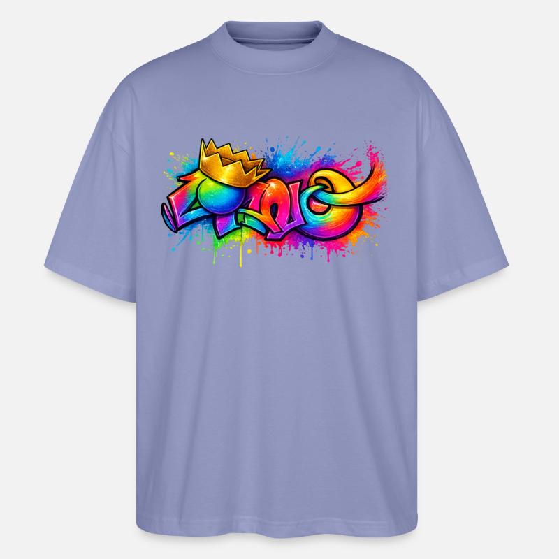 Cano - Stanley/Stella Oversized Unisex Bio T-Shirt Blaster 2.0 - Violett