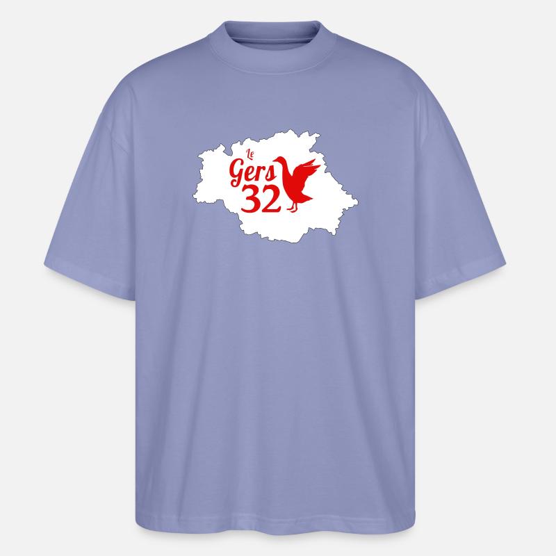 Die Keime - Stanley/Stella Oversized Unisex Bio T-Shirt Blaster 2.0 - Violett