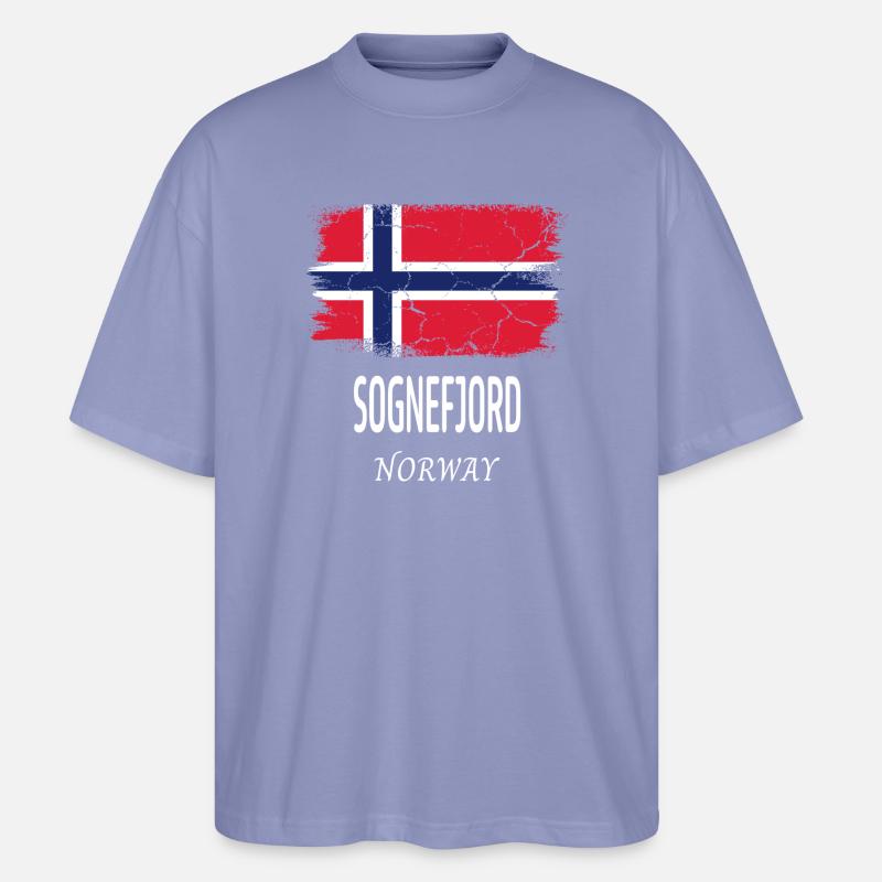 Sognefjord - T-shirt bio Blaster 2.0 coupe oversize Stanley/Stella Unisexe - violet
