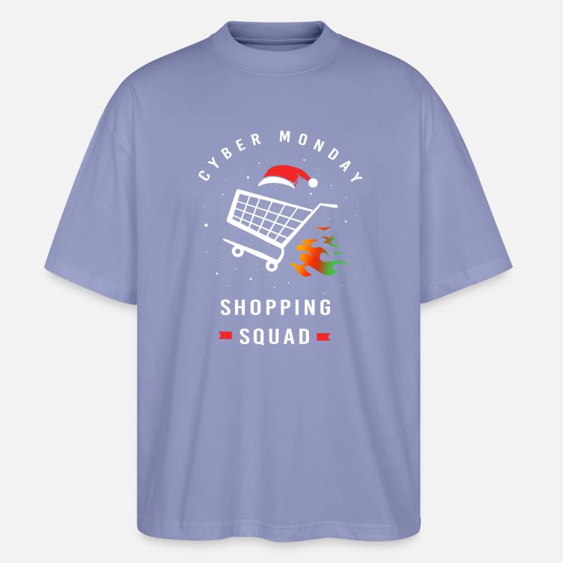 Kaufrausch Cyber Monday - Stanley/Stella Oversized Unisex Bio T-Shirt Blaster 2.0 - Violett