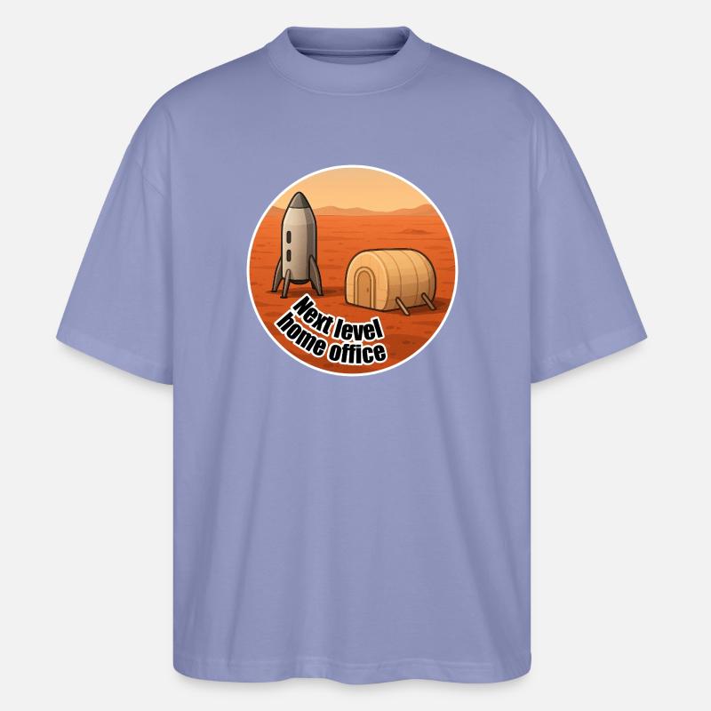 Mars Next Level Home Office - T-shirt bio Blaster 2.0 coupe oversize Stanley/Stella Unisexe - violet