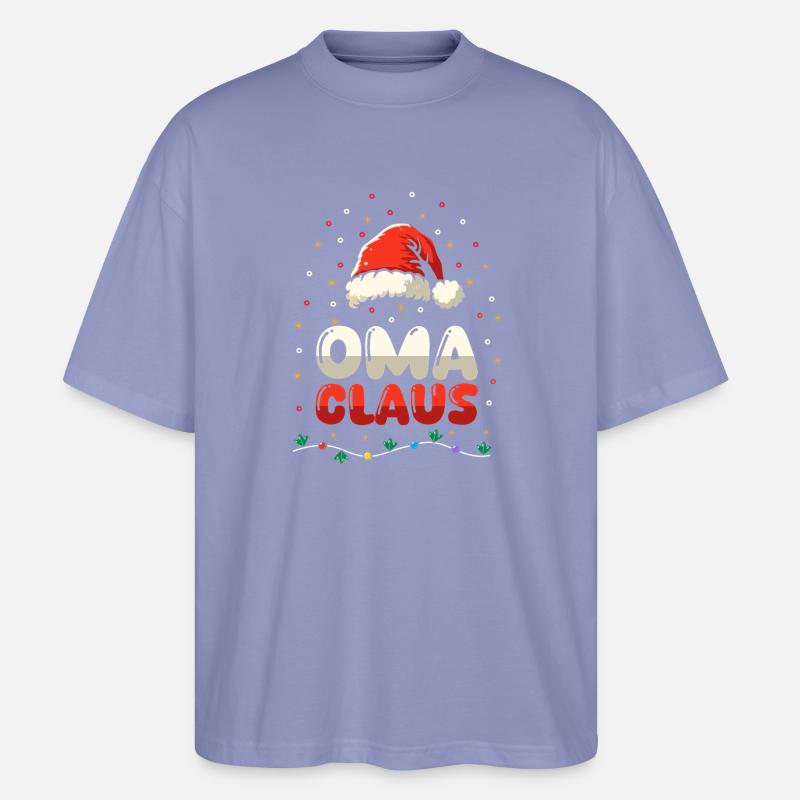 Noël Mère Mère Noël - T-shirt bio Blaster 2.0 coupe oversize Stanley/Stella Unisexe - violet