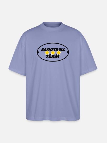 Basketball team - Stanley/Stella Oversized Unisex Organic T-shirt Blaster 2.0 - violet