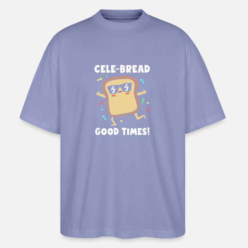 Bäcker Bäckerin Backen - Stanley/Stella Oversized Unisex Bio T-Shirt Blaster 2.0 - Violett