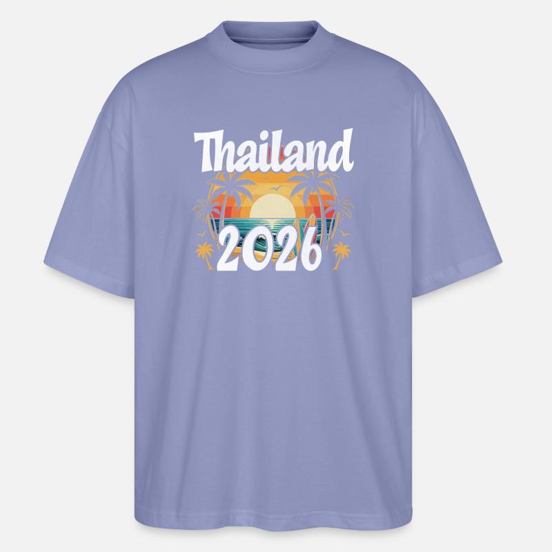 Thailand 2026 - Stanley/Stella Oversized Unisex Bio T-Shirt Blaster 2.0 - Violett