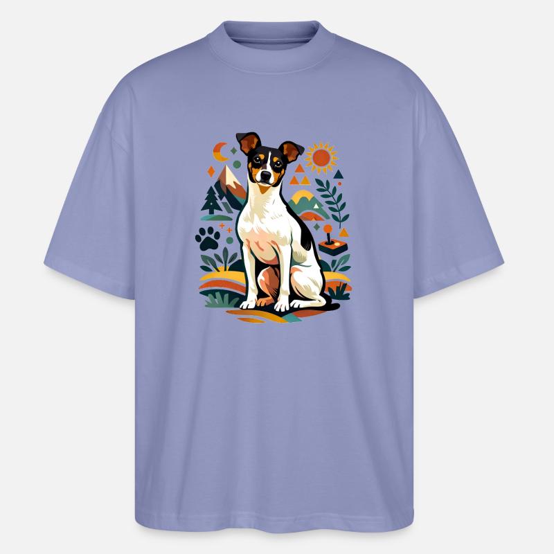 Style folklorique Bodeguero - T-shirt bio Blaster 2.0 coupe oversize Stanley/Stella Unisexe - violet