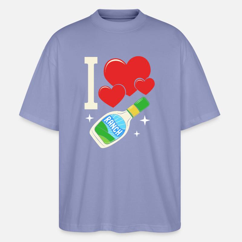 Dressing - Stanley/Stella Oversized Unisex Bio T-Shirt Blaster 2.0 - Violett