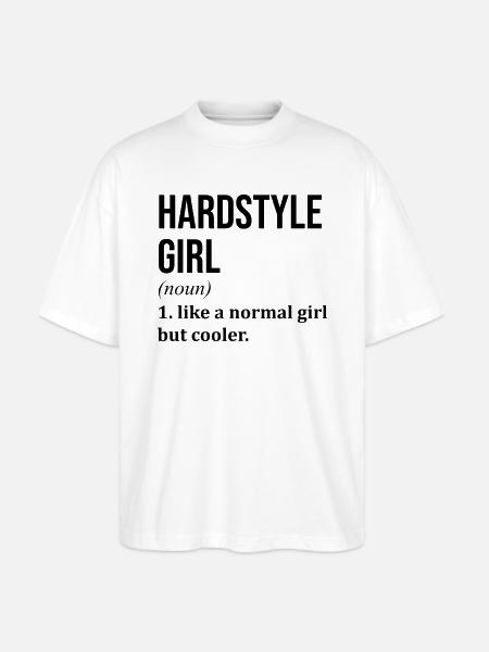 Hardstyle Hardstyle Hardstyle - Stanley/Stella Oversized Unisex Bio T-Shirt Blaster 2.0 - Weiß