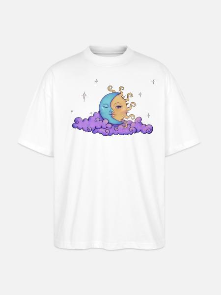 Sol y Luna - Stanley/Stella Oversized Unisex Bio T-Shirt Blaster 2.0 - Weiß