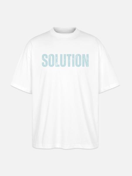 Trend Shirt - Stanley/Stella Oversized Unisex Bio T-Shirt Blaster 2.0 - Weiß