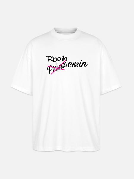 Rhoihessin - Stanley/Stella Oversized Unisex Bio T-Shirt Blaster 2.0 - Weiß