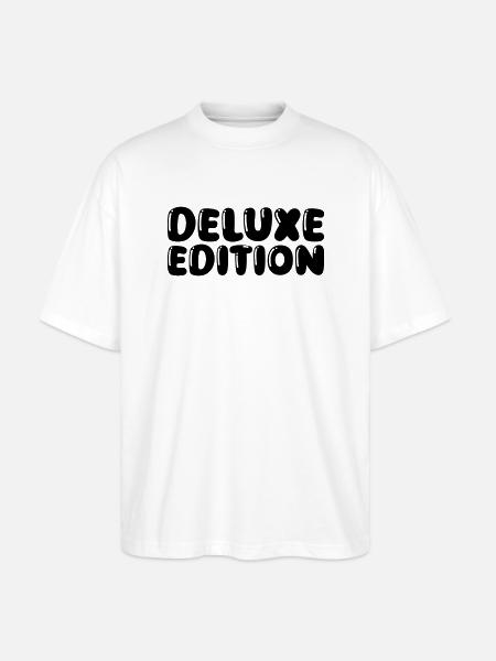 deluxe edition - Stanley/Stella Oversized Unisex Bio T-Shirt Blaster 2.0 - Weiß