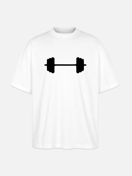 Gewichte - Stanley/Stella Oversized Unisex Bio T-Shirt Blaster 2.0 - Weiß