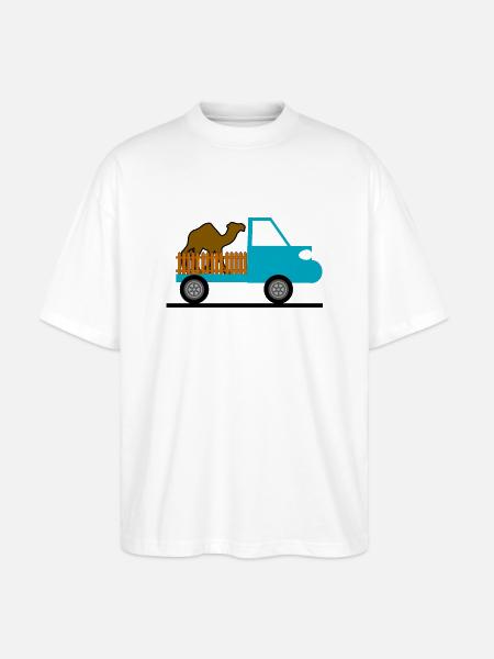 Truck - Stanley/Stella Oversized Unisex Bio T-Shirt Blaster 2.0 - Weiß