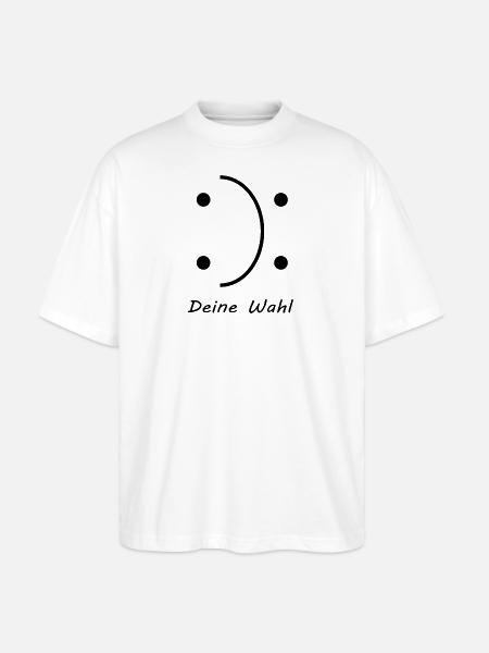 Motivation Lebensweisheit - Stanley/Stella Oversized Unisex Bio T-Shirt Blaster 2.0 - Weiß