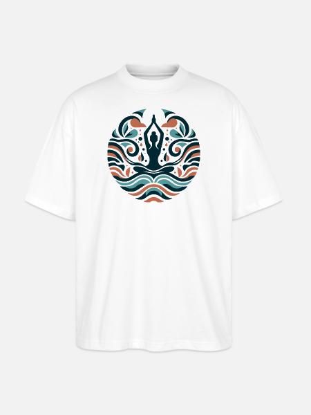 Yoga - Stanley/Stella Oversized Unisex Bio T-Shirt Blaster 2.0 - Weiß