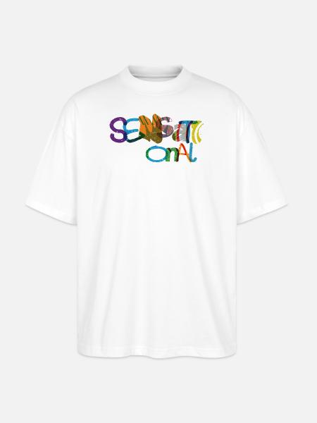 Sensationell wundervoll - Stanley/Stella Oversized Unisex Bio T-Shirt Blaster 2.0 - Weiß