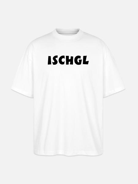 Ischgl - Stanley/Stella Oversized Unisex Bio T-Shirt Blaster 2.0 - Weiß
