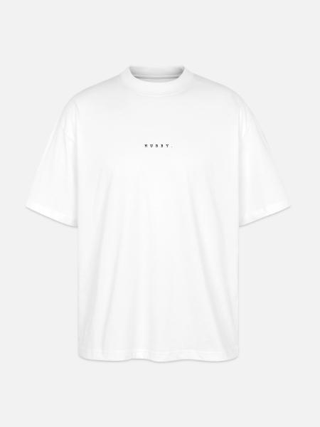 HUBBY. - CLASSIC DESIGN - Stanley/Stella Oversized Unisex Bio T-Shirt Blaster 2.0 - Weiß