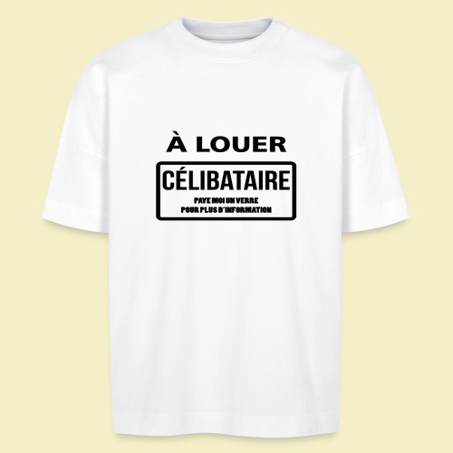 Funny T-Shirt - T-shirt bio BLASTER oversize Stanley/Stella Unisexe