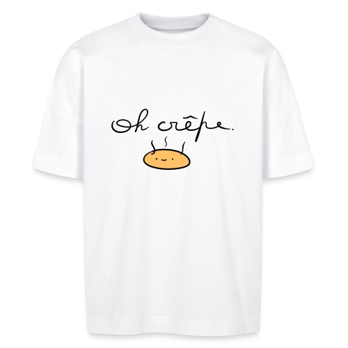 Oh crap - crepe woman - Stanley/Stella BLASTER unisex oversize organic T-shirt