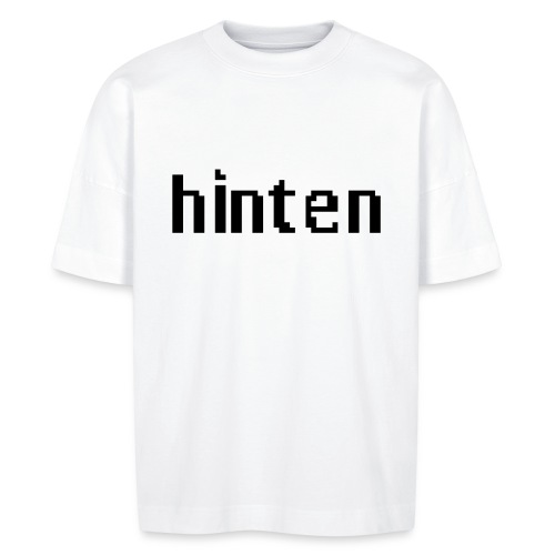 Hinten - Stanley/Stella Unisex Oversize Bio-T-Shirt BLASTER